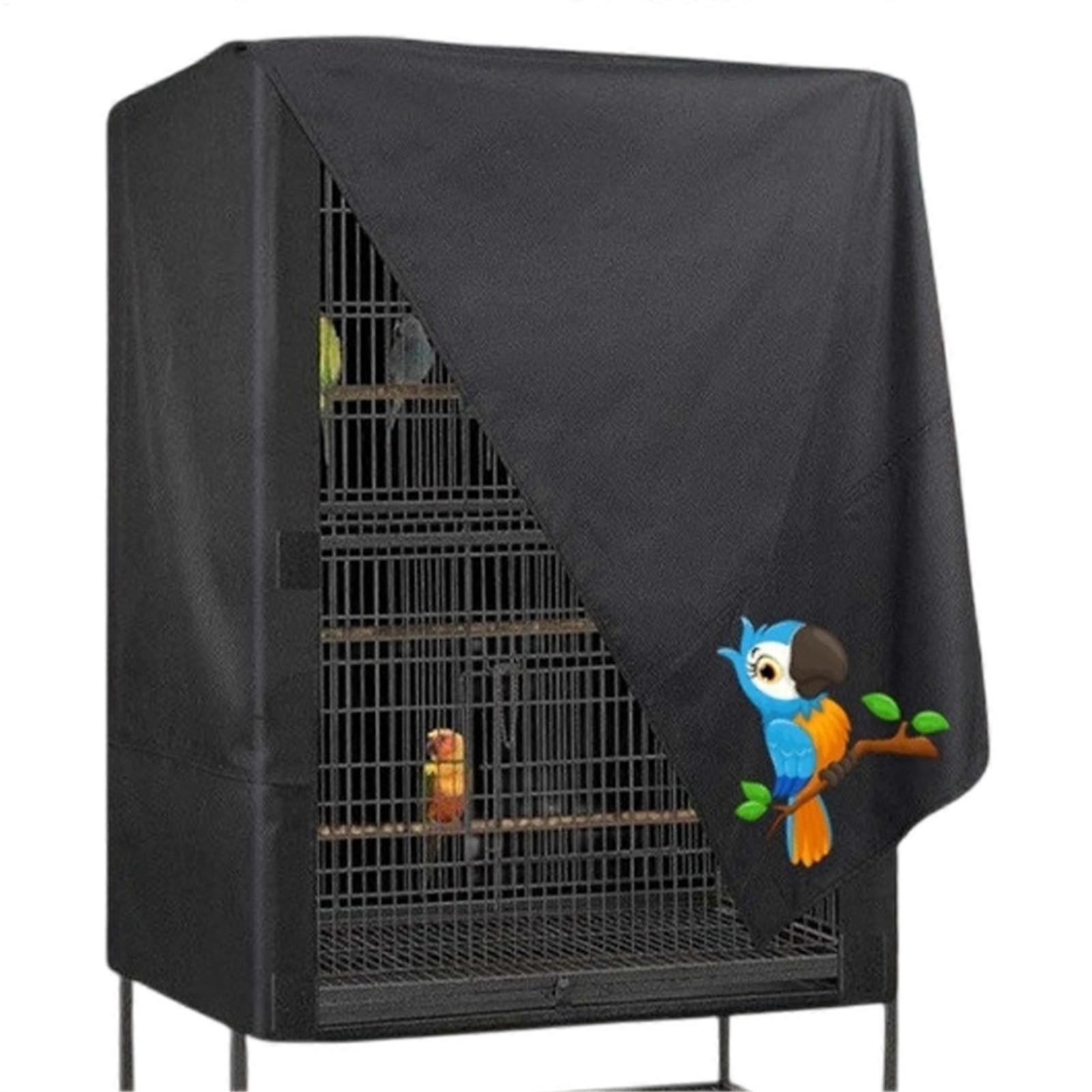 Creative Parrot Pattern Sun Shade  Bird Cage Cover, Waterproof Protector for Parrot House, Small Animals