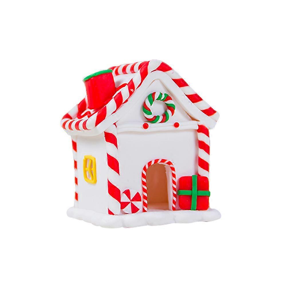 Christmas Atmosphere Addition Small House Adornment For Kids Pretty And Simple 1Set
