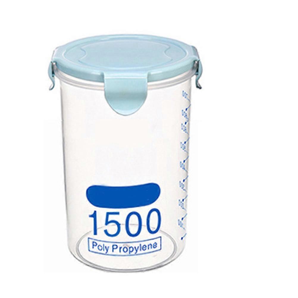 Airtight Food Storage Containers in Assorted Colors for Kitchen Use Made of PP 1500ml