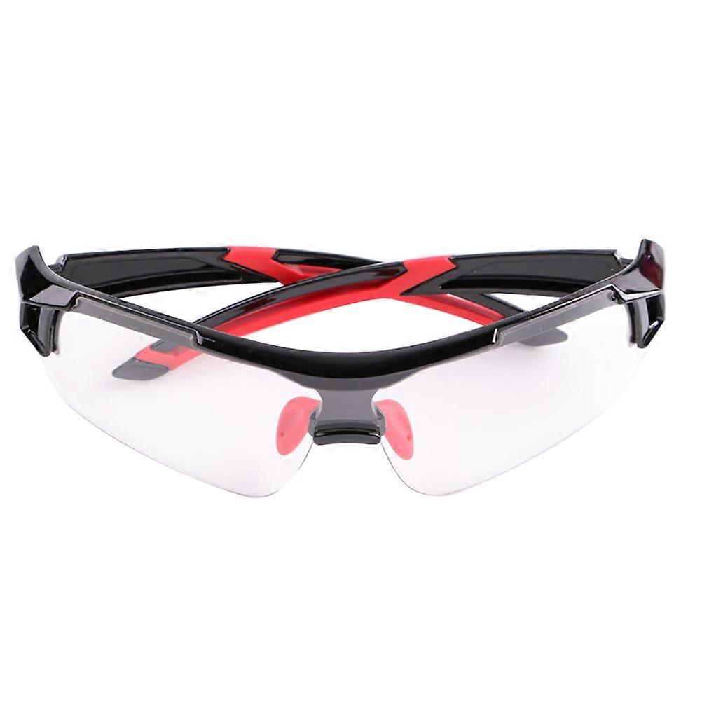 Motorcycle Goggles Discolor Windproof Riding Protective for Sports Outdoor Red 16.5x14.5x1.2cm Protection 1Pack