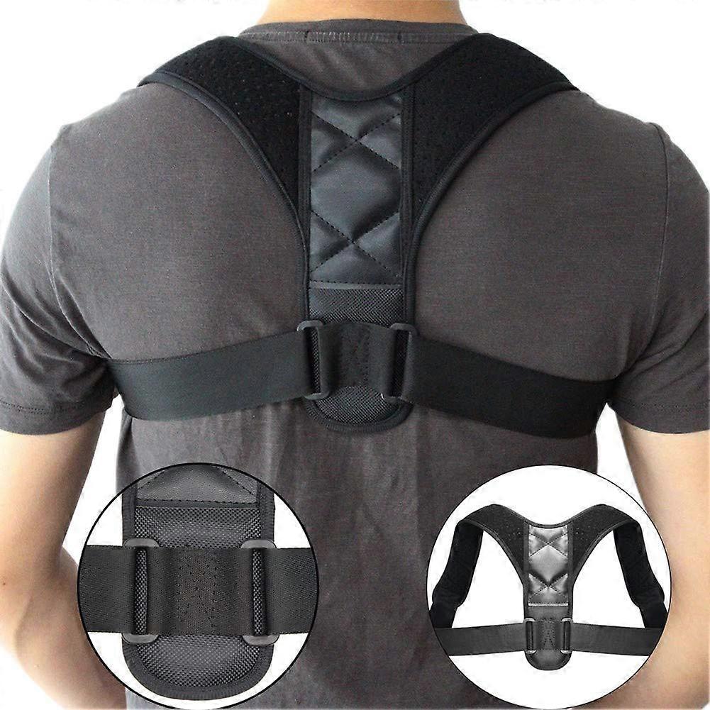 Adjustable Back Posture Corrector Clavicle Spine Back Shoulder Support Posture Correction Belt Prevents Slouching,  Efficiency