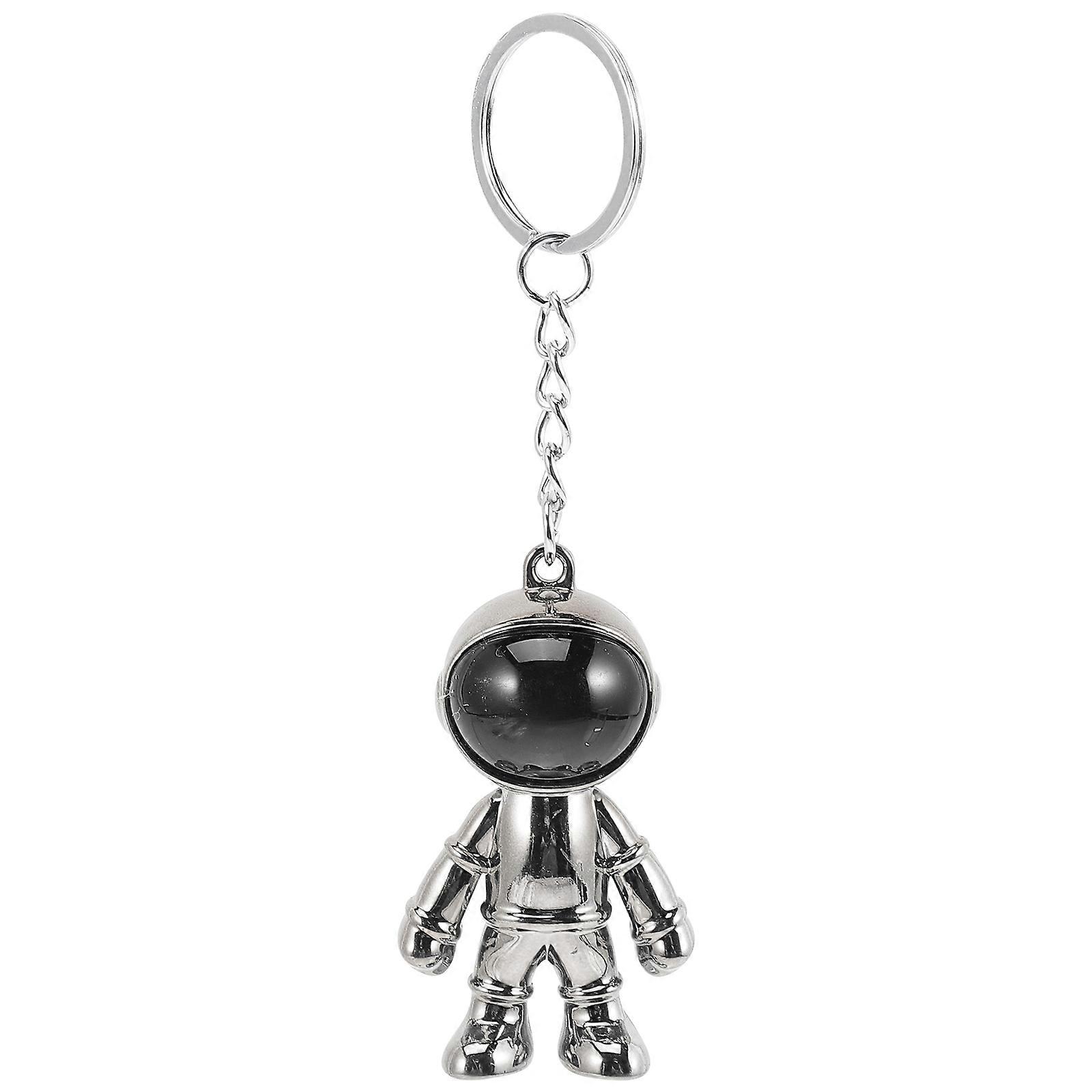 FRCOLOR Astronaut Keyring Metal Astronaut Keychain 1 Set Backpack Key Pendant Bag Hanging Decor