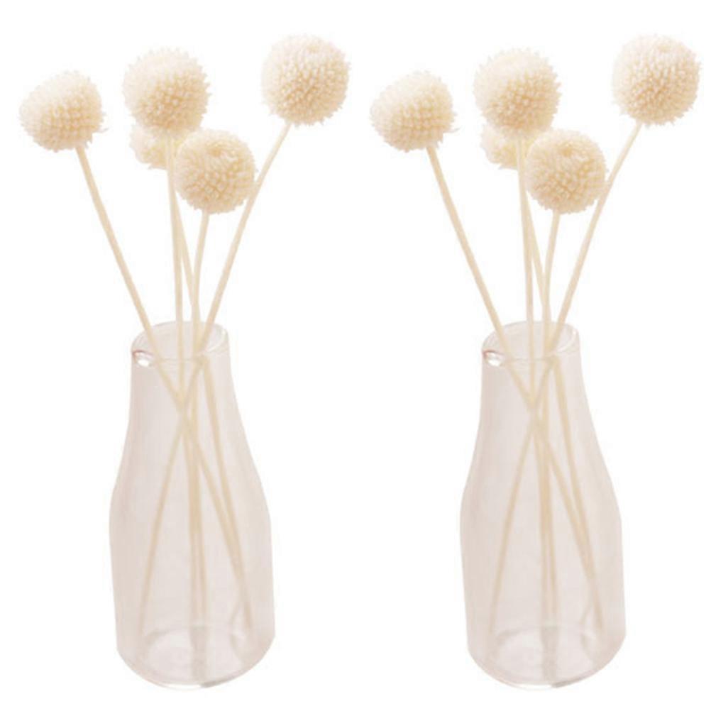 Lifelike Model Fake Mini Flowers Decorative Accessory Suitable For Miniature Collection Japanese Style 2 Set