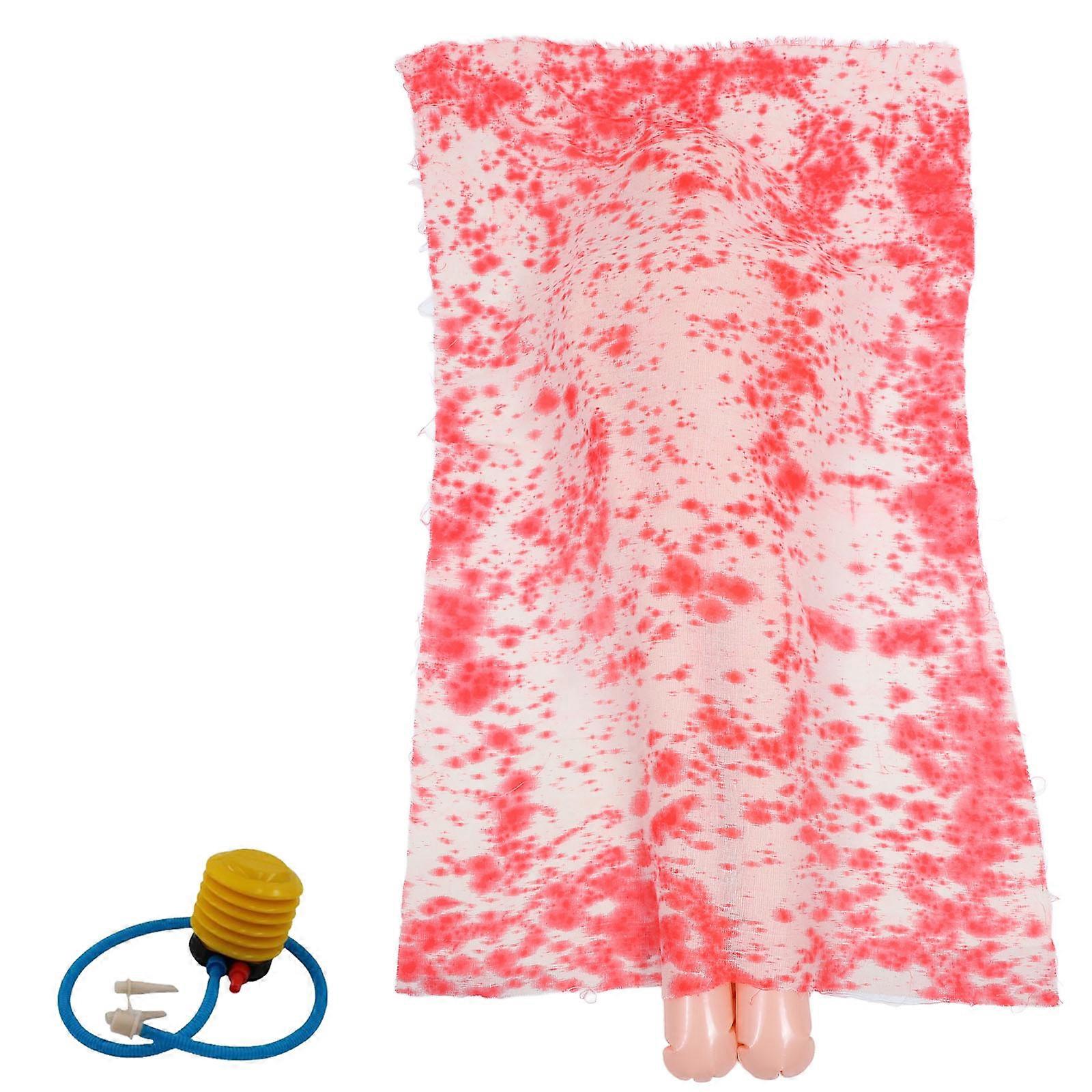 Halloween Corpse Decoration For Bars And Parties 1 Set Red Realistic Design Ideal For Spooky Events And Haunted Houses Halloween Prop