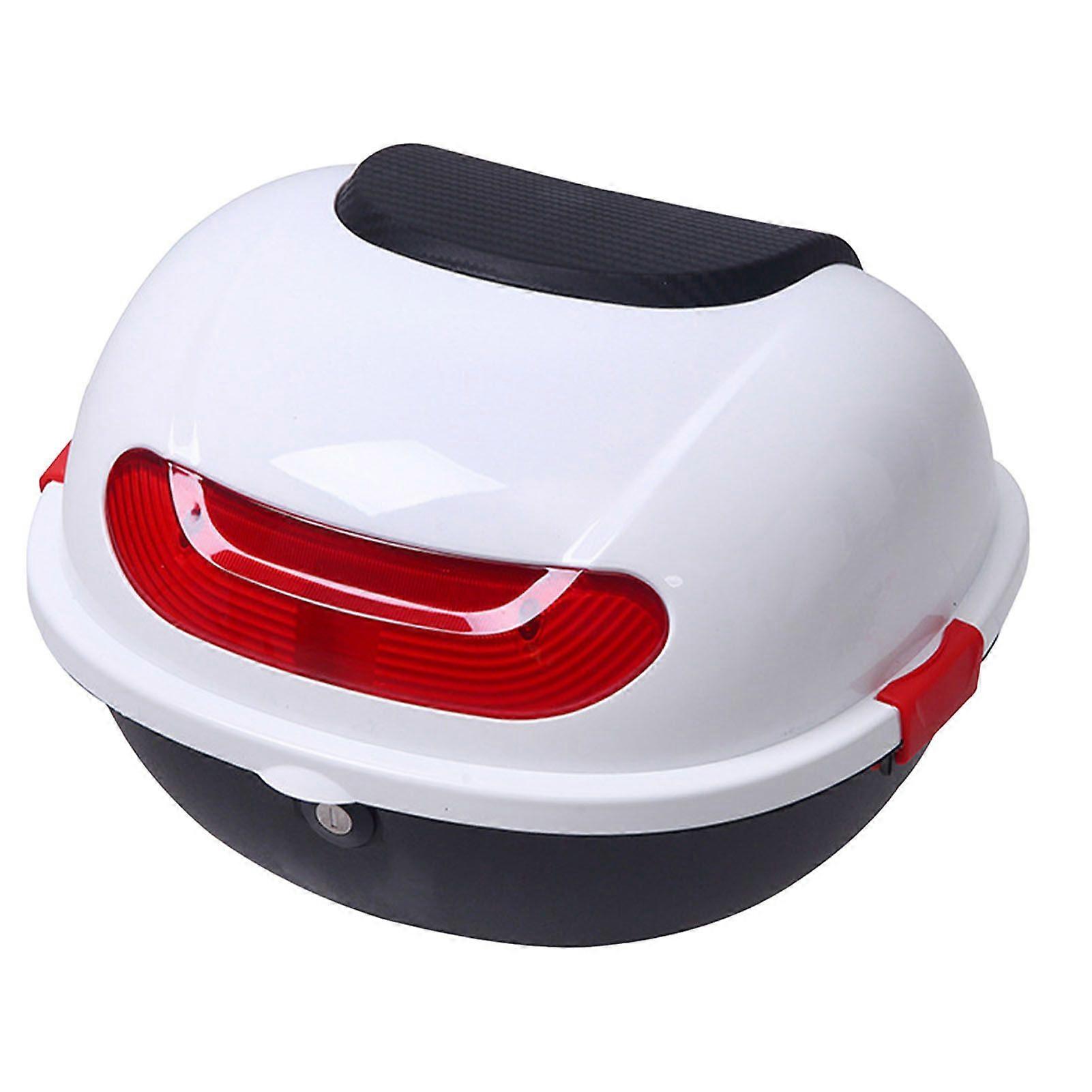 Scooter storage trunk waterproof impact resistant rear box