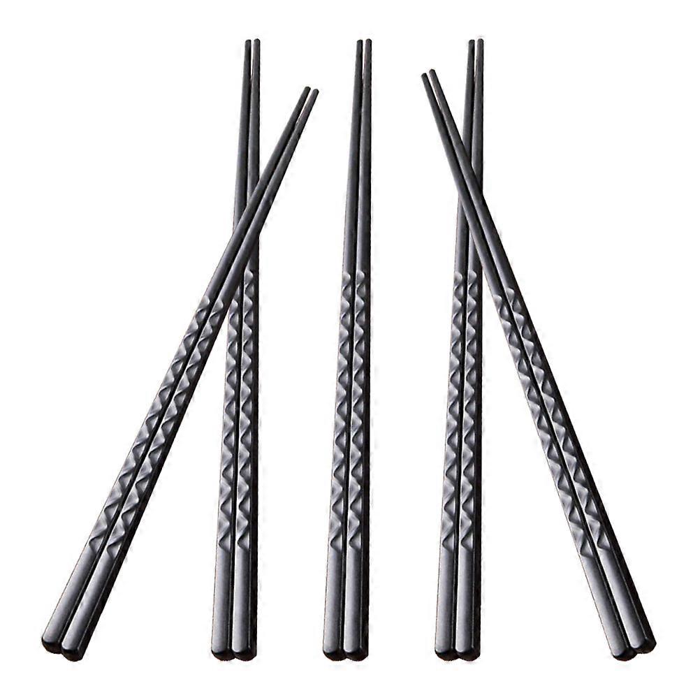 Luxury Japanese Style chopsticks Made of Fiberglass and Black 24cm