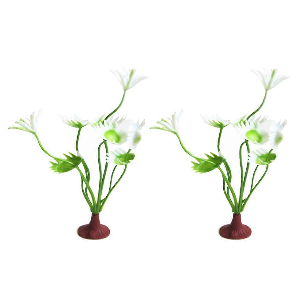Aquarium Grass with Base, Fine Workmanship for Beautiful Underwater Scenes