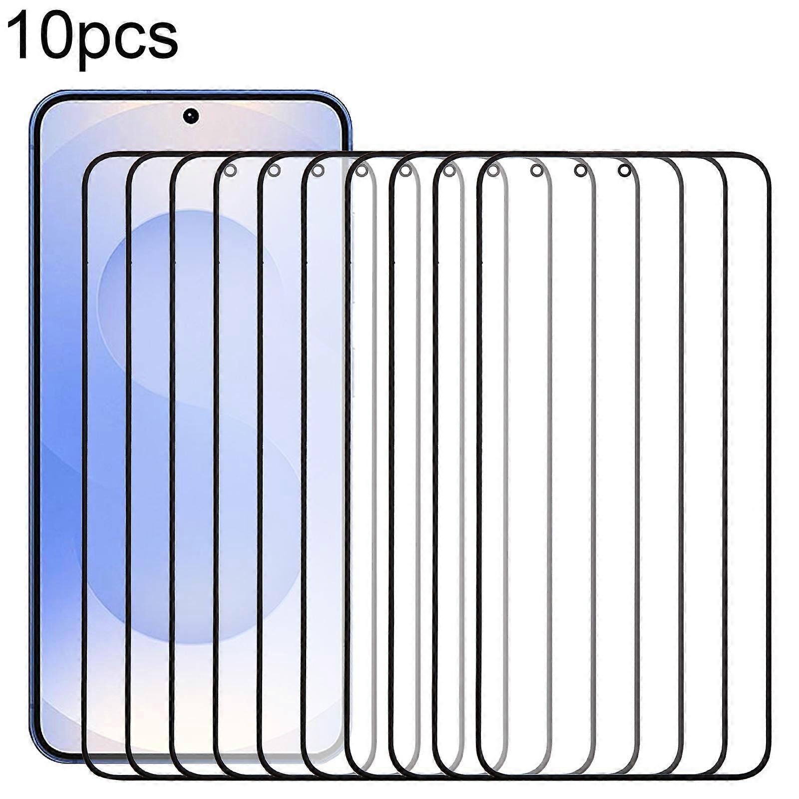 10pcs LCD Outer Lens For Samsung Galaxy S25 SM-S931B