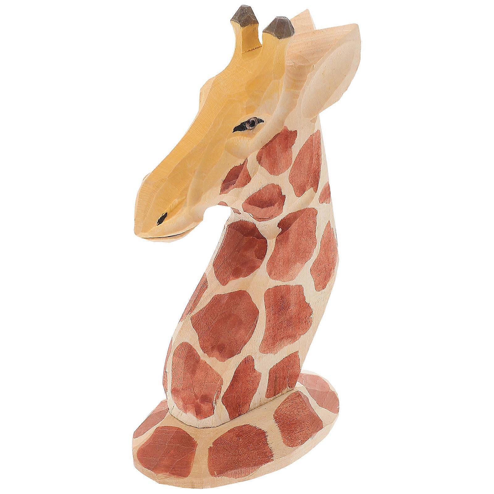 Giraffe Themed Eyeglasses Display Stand, Decorative Cartoon Style Glasses Holder for Home Office, Chic Desk Accessory for Eyewear Storage