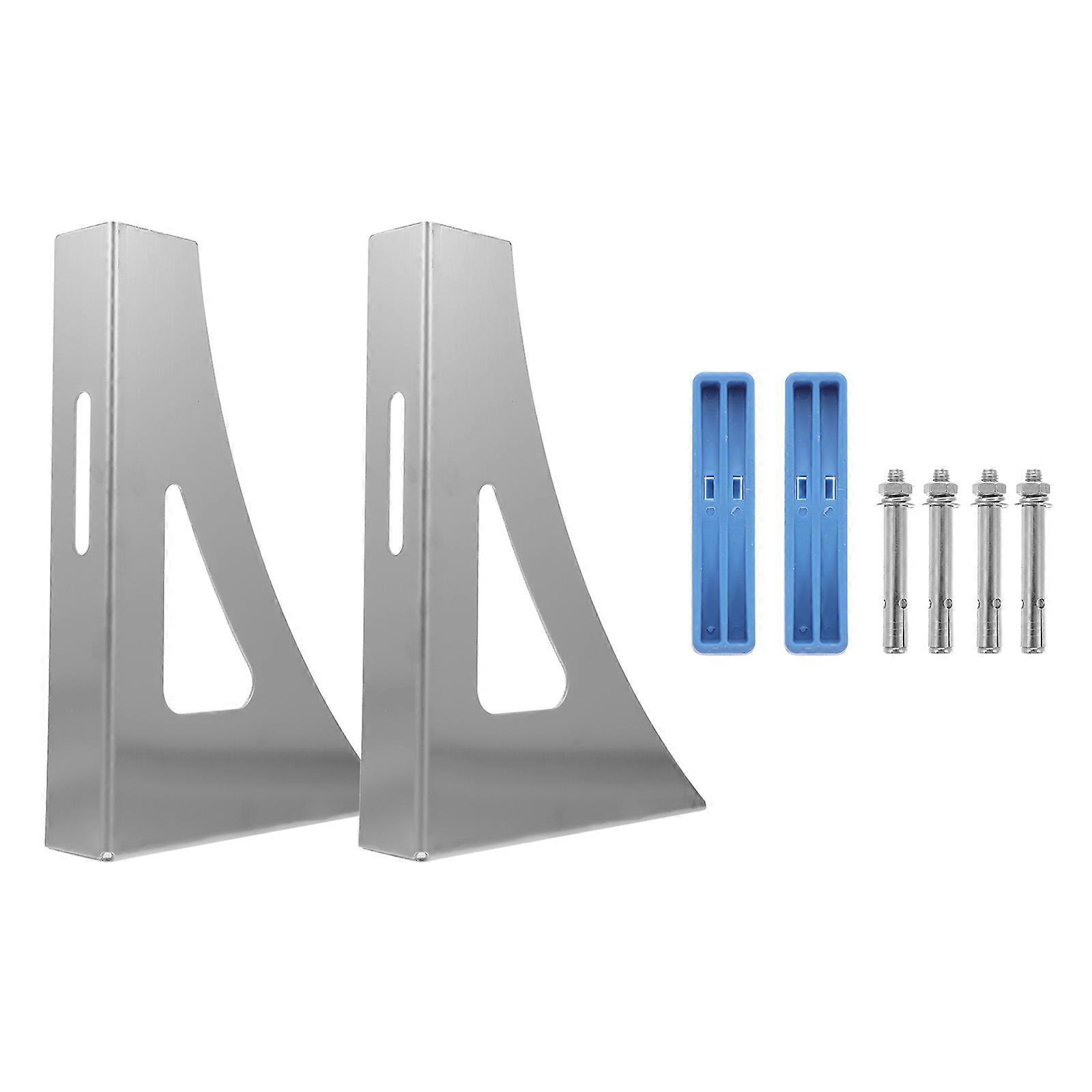Stainless Steel Heater Bracket For Bathroom Use 23X17.2X3.5CM 1 Pair