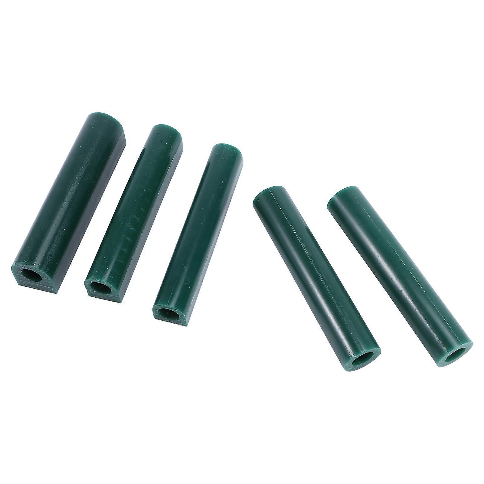5pcs Wax Ring Tubes for Jewelry Making – Smooth Interior for Easy Shaping & Detailed Ring Designs in Craft Projects