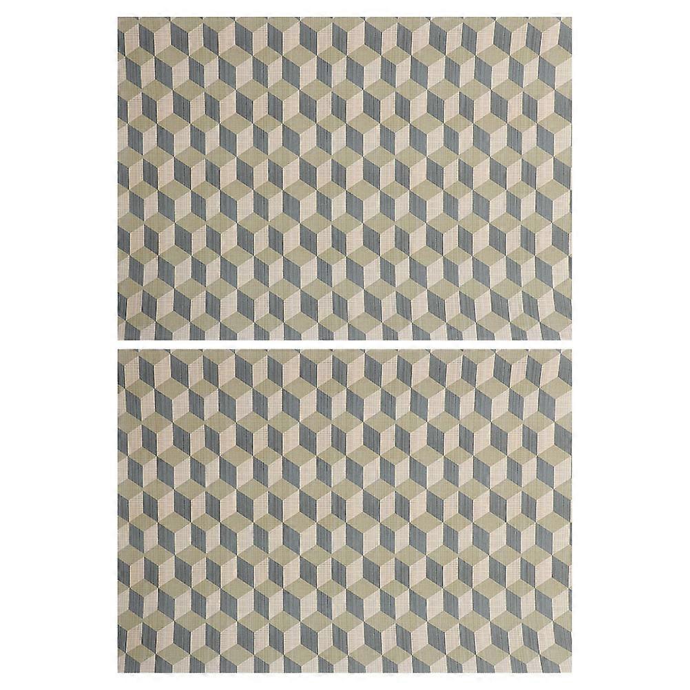 Tiny House Flooring 2Pcs Rectangular DIY Simulated Tile Flooring For Miniature House Layout And Model Builders