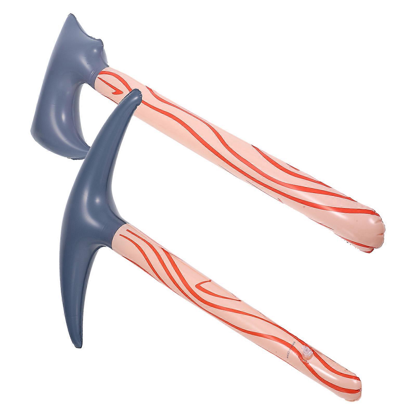 Cosplay Props 2Pcs Multi PVC Inflatable Durable Fun Stage Props for Kids Playing