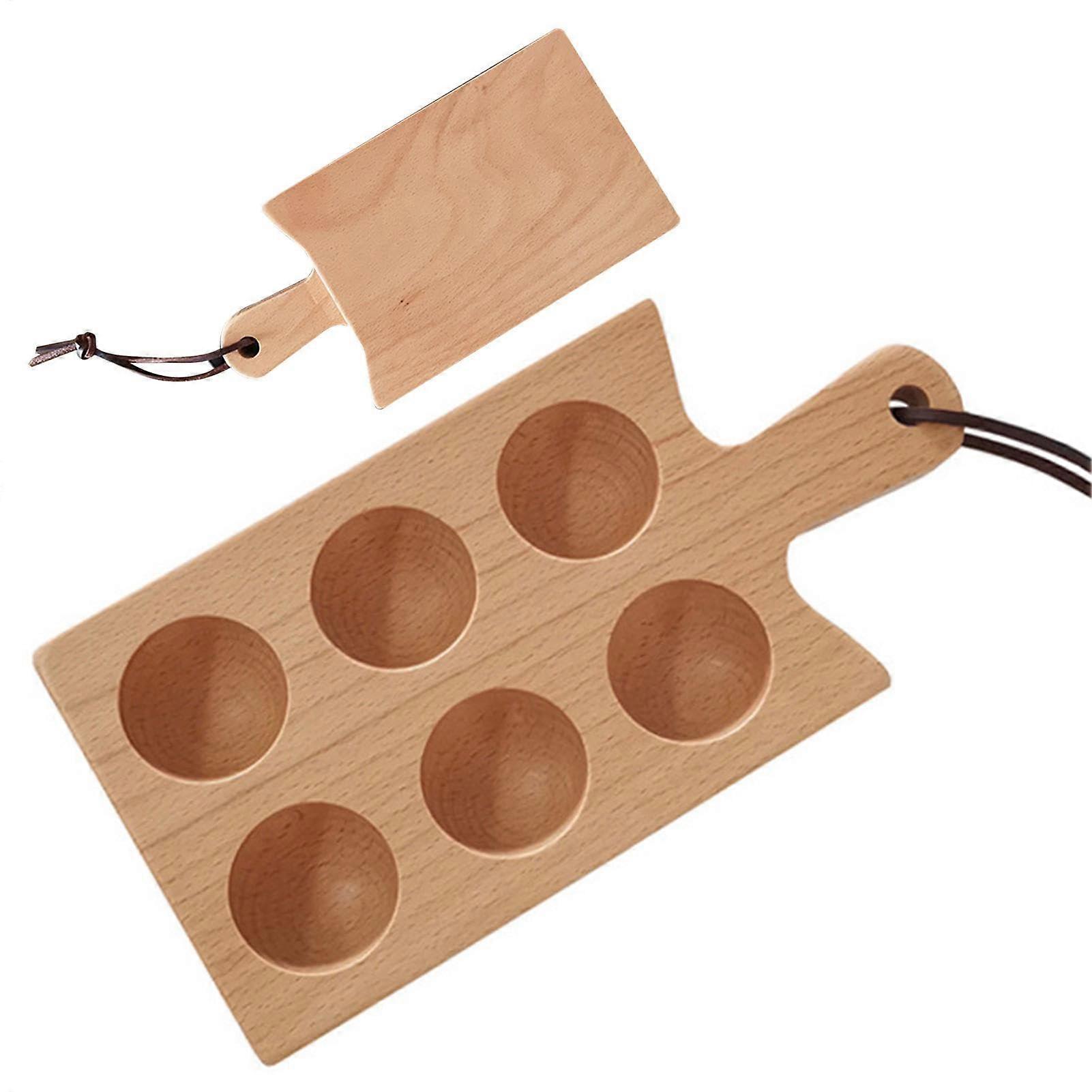 Egg holder countertop, egg holder stand, egg tray with handle and hanging strap