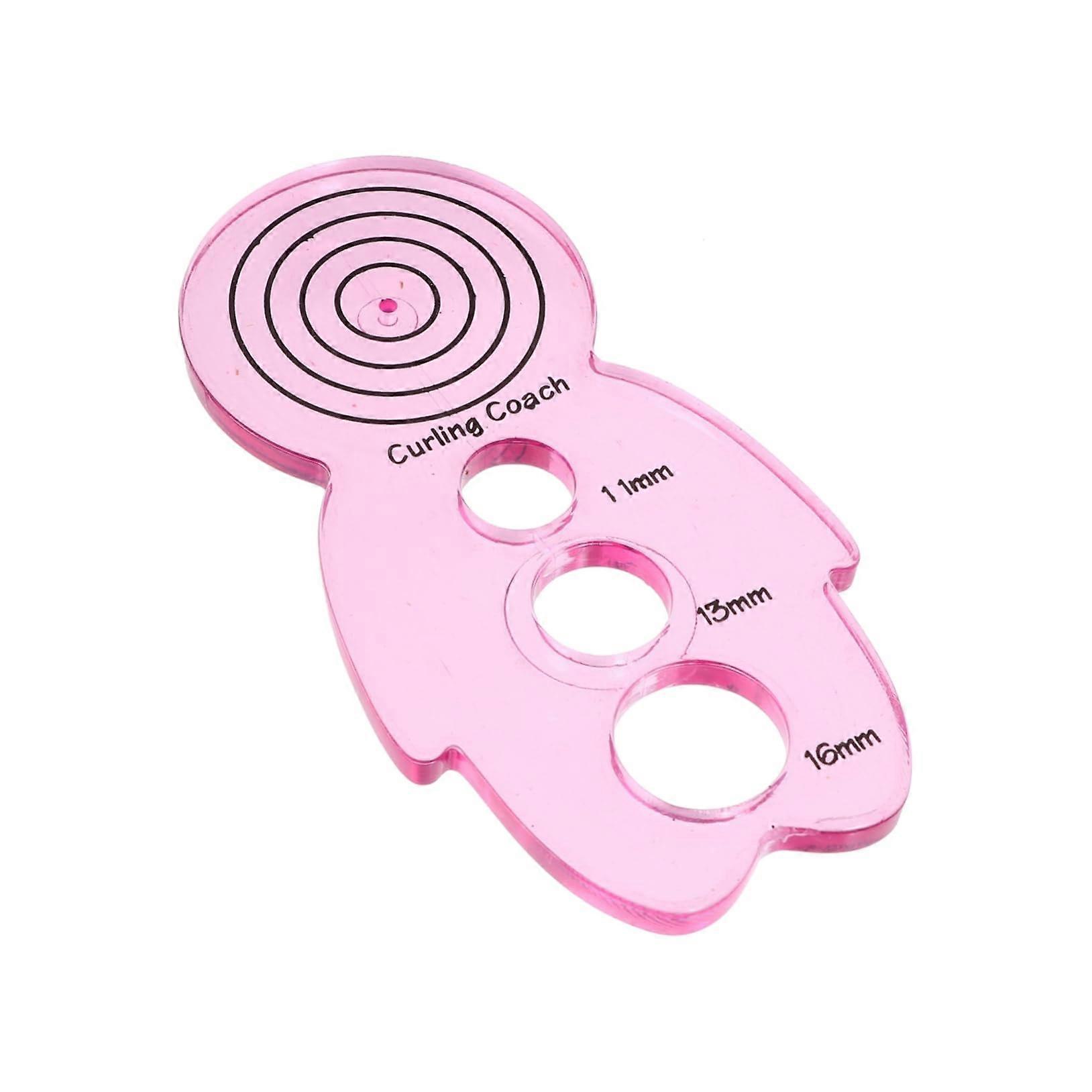 Quilling Pen Crimping Tool Rolling Paper Machine DIY Accessories Pink Plastic