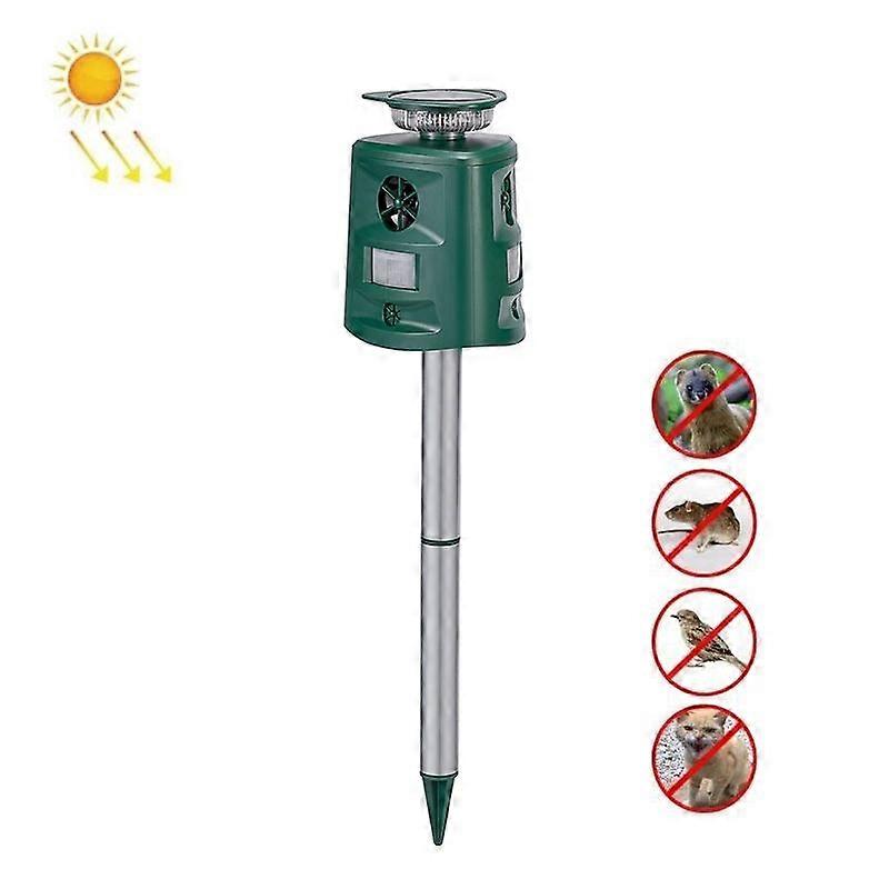 SK698 Solar Powered Animal Repeller Ultrasonic Rat Repeller