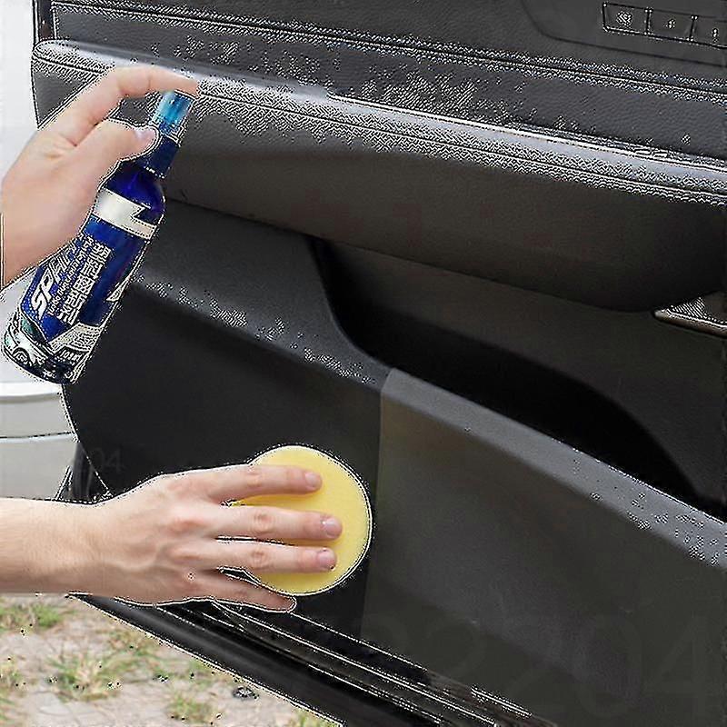 Car Plastic Restore Coating Agent Auto Plastic Rubber Exterior Repair Clean Refresh Restoration Agent Black Shine Seal Brighten