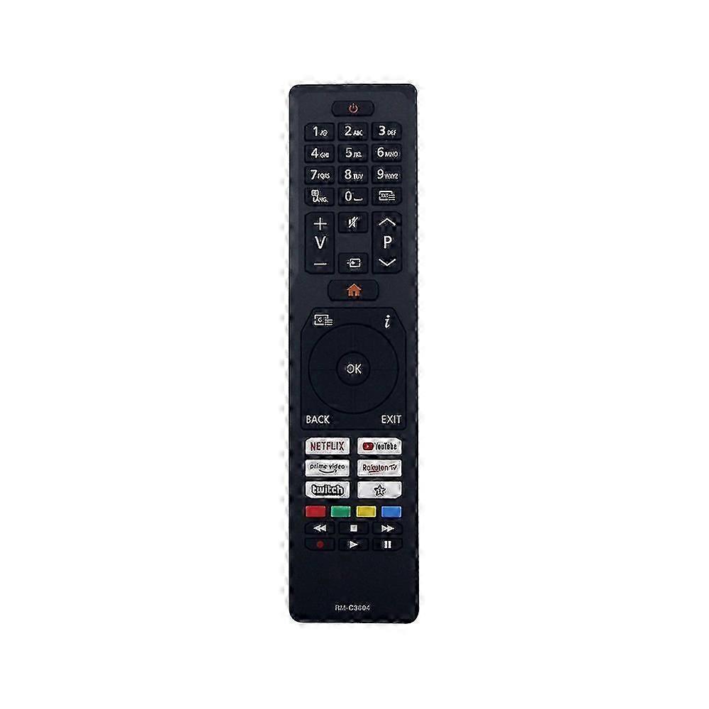 RM-C3604 For JVC Television Handheld Remote Controller Ergonomic Replacement Infrared Remote