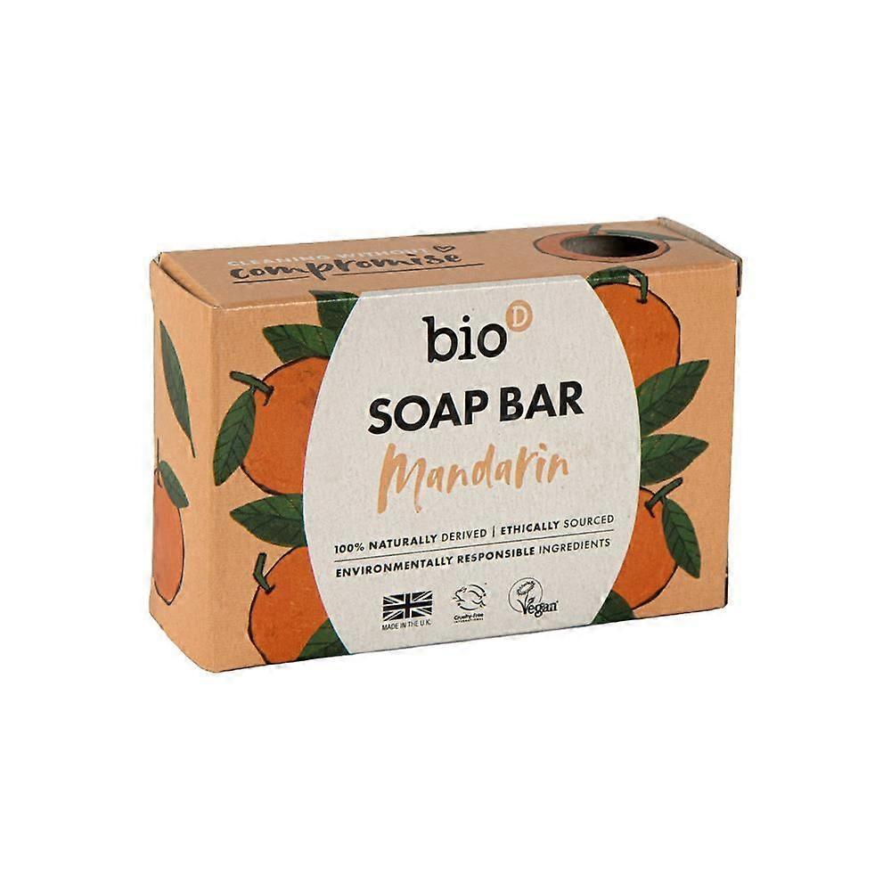 Bio-D Mandarin Boxed Bar Soap 90g - 4 Pack