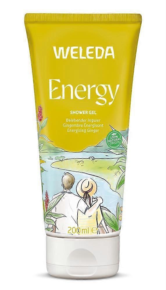 Gel douche énergisant Weleda Gingembre 200 ml - Lot de 4