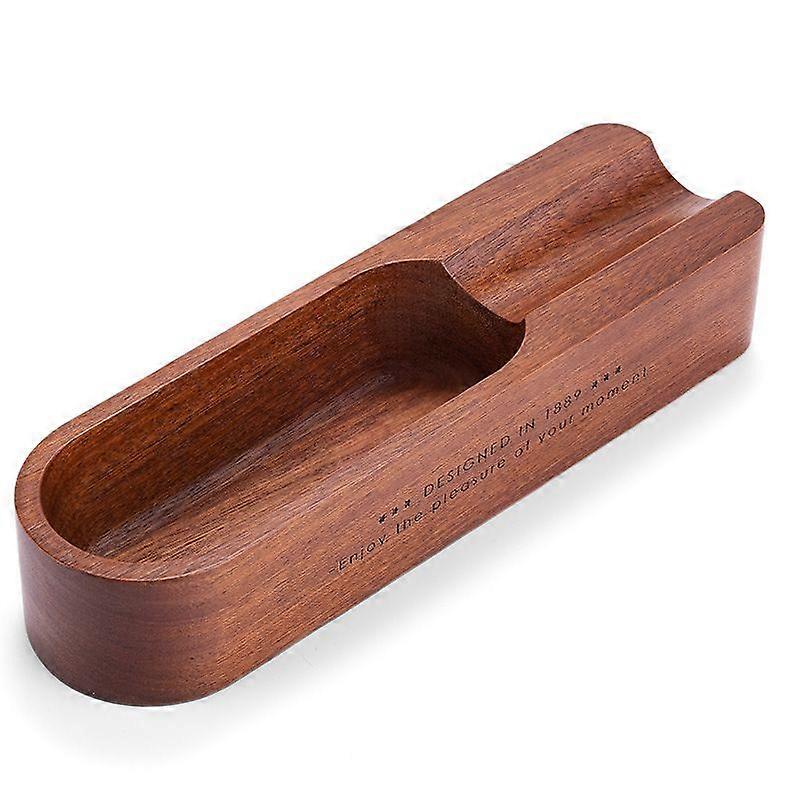 Solid Wood Cigar Ashtray Large Single Smoke Tank