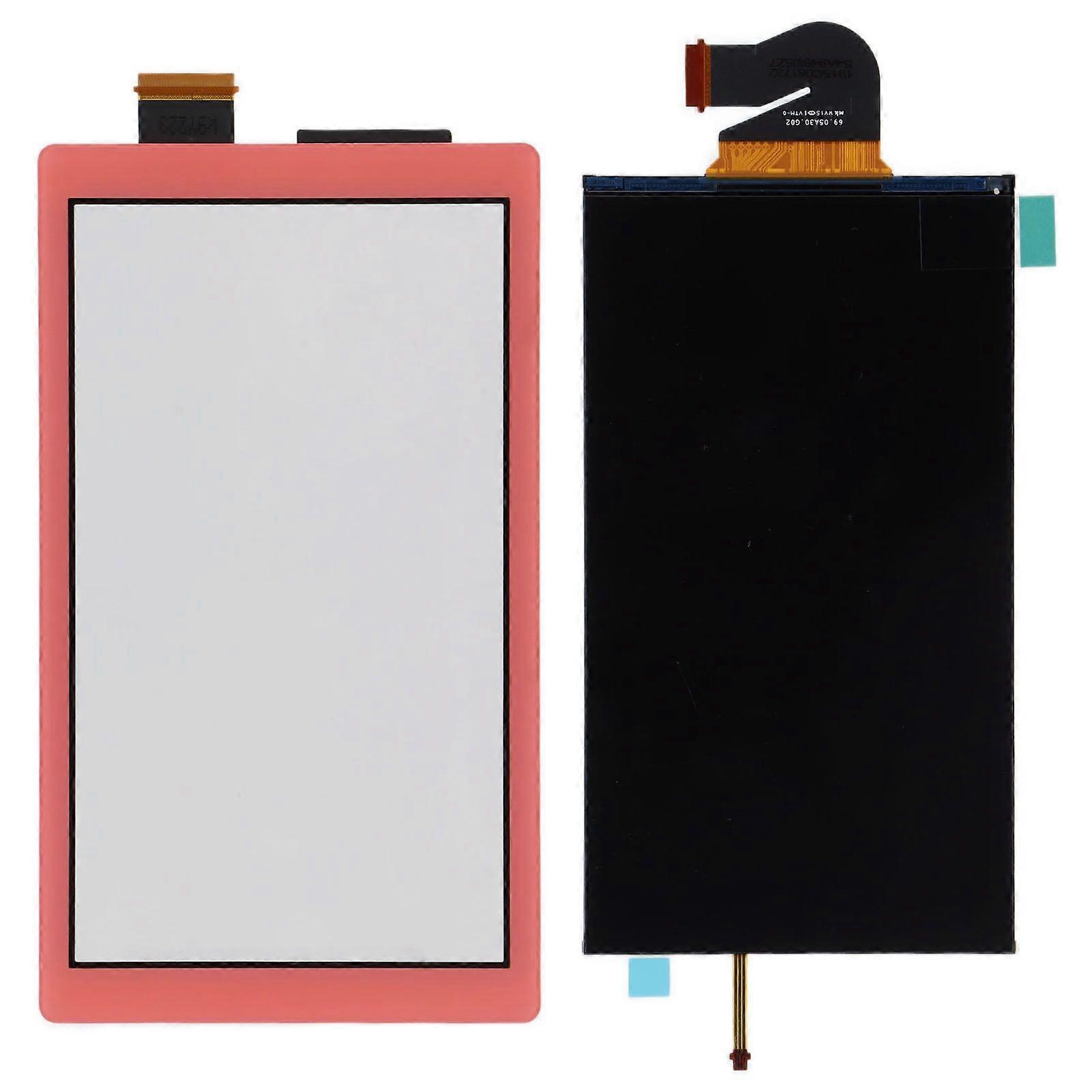 Replacement LCD Display Screen for Switch Lite Durable Replacement LCD Display Panel Repair Parts for Switch LitePink
