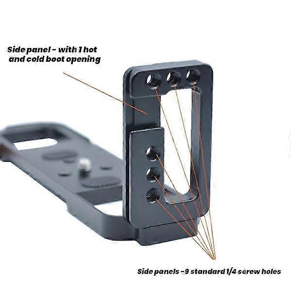 Quick Release Plate for Camera Handle Without Flash Hot Shoe, durable and easy to use.