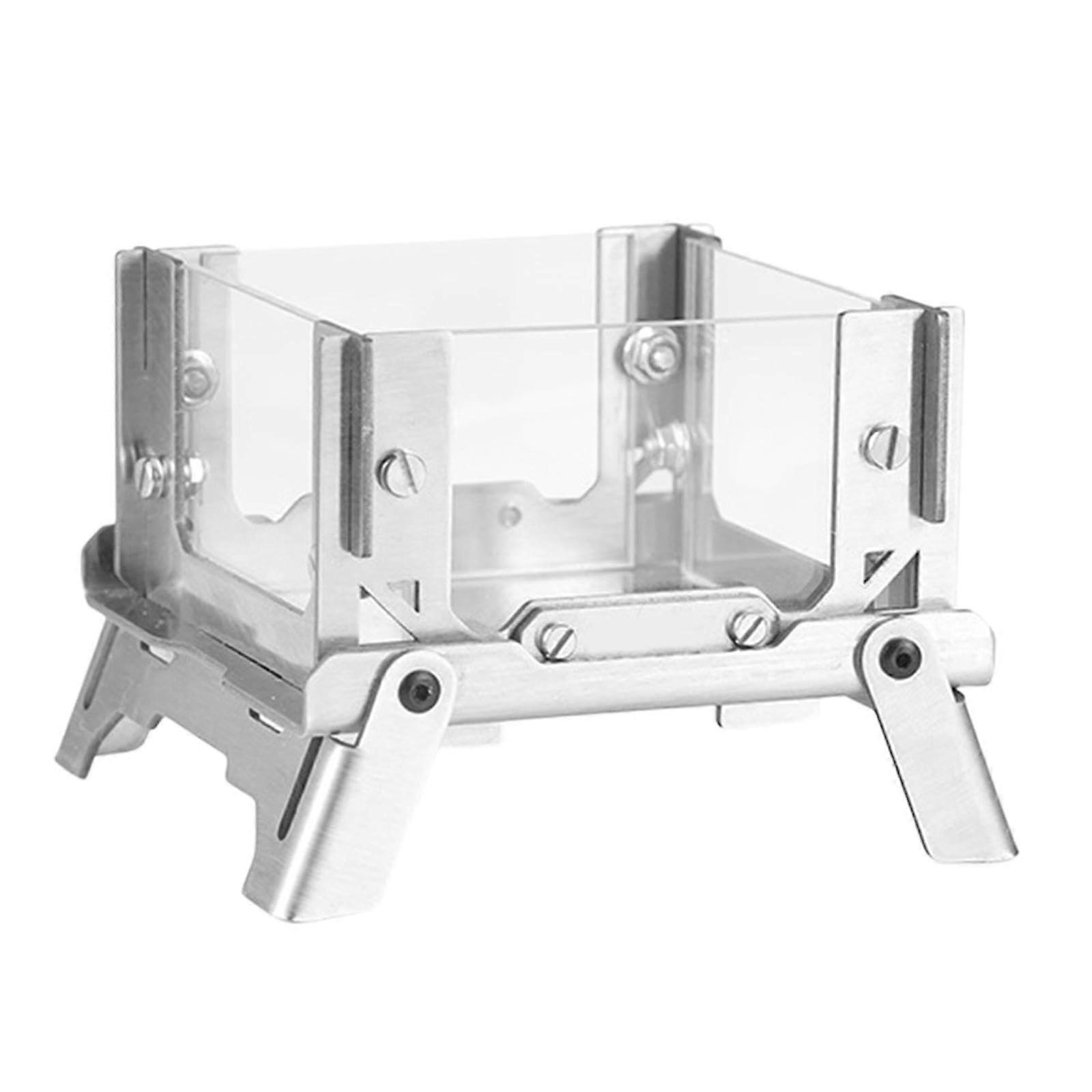 Compact And Foldable Stainless Steel Mini Outdoor Fire Portable Fire Pit For Picnic And Garden Use