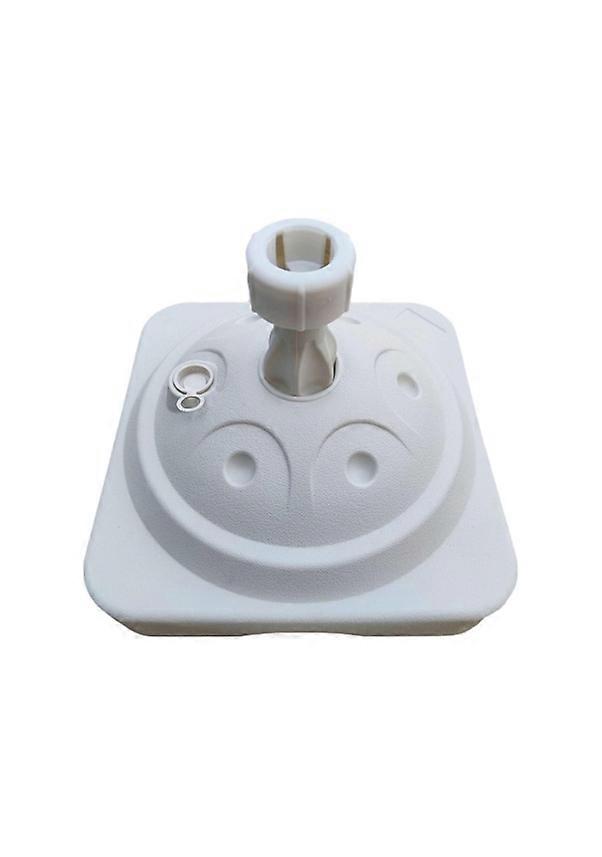 Suntek Umbrella Stand Solid Attachment Patio Grass White