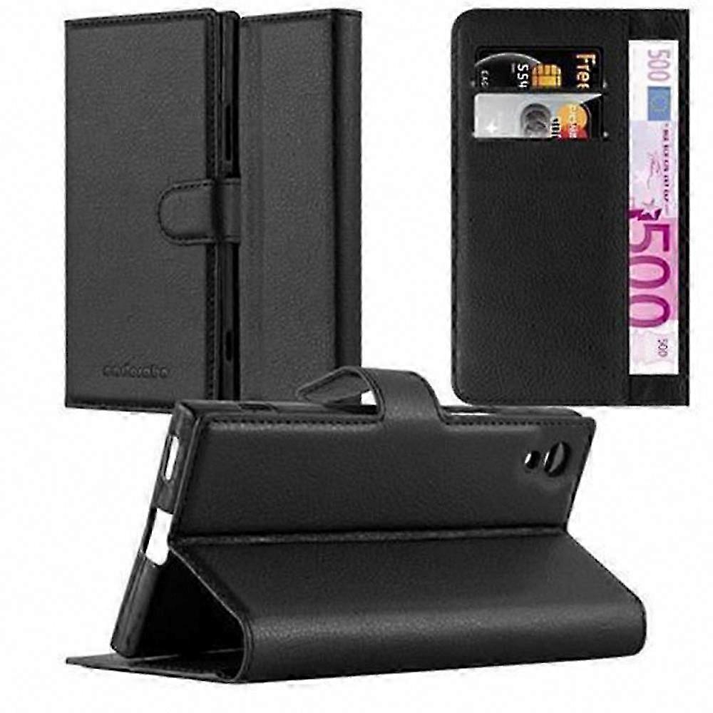 Xperia XA1 Case - Protective Cover with Card Slots and Stand Function for Convenience