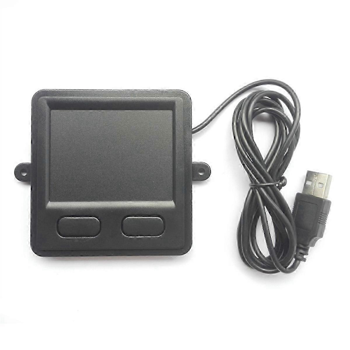 Compact touchpad mouse for desktop and laptop with wired USB
