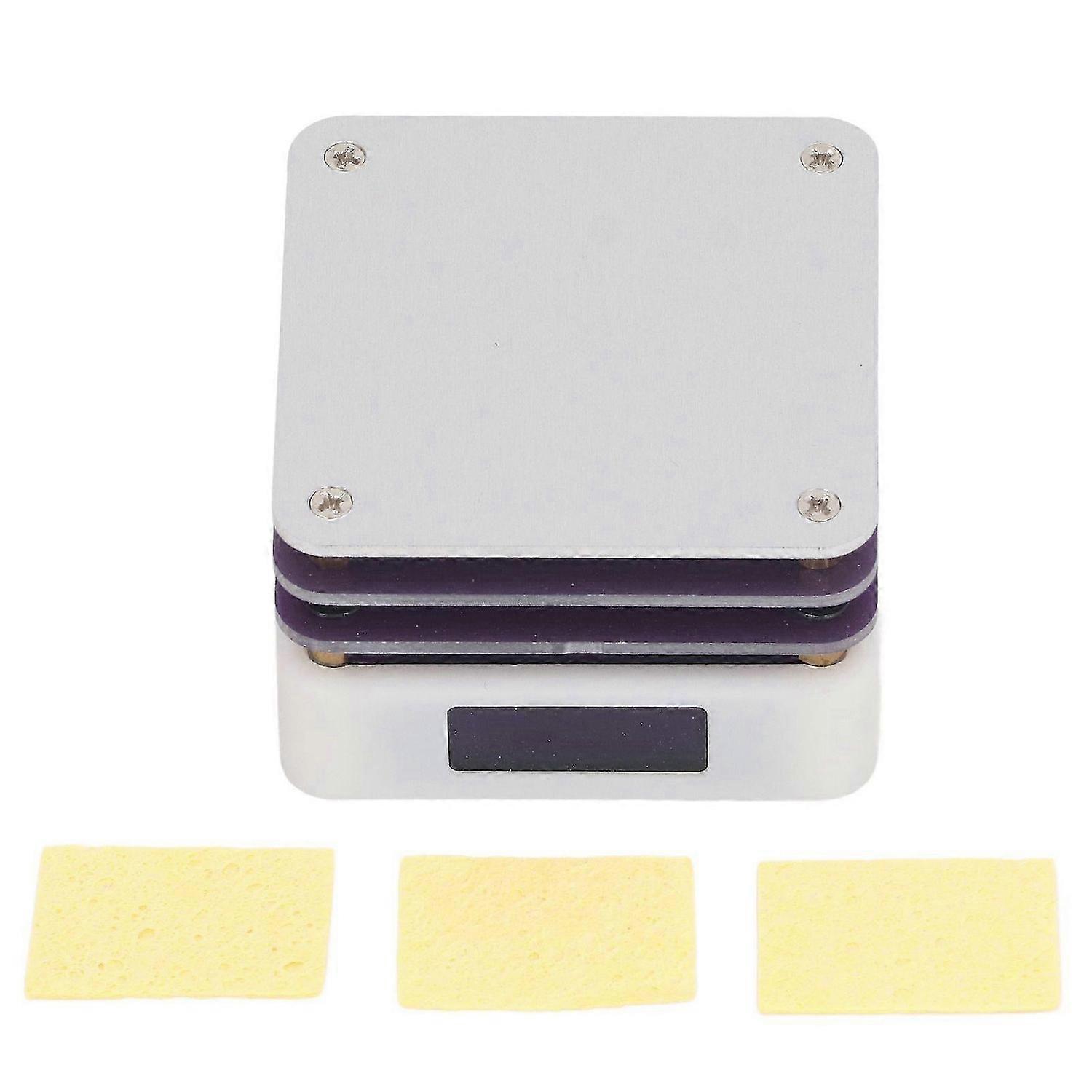 High quality Mini constant temperature table heating plate preheater led light