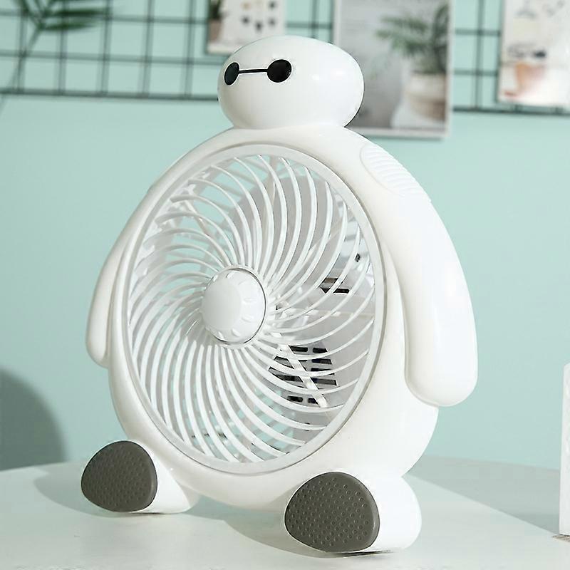 Cartoon Mini Electric Fan for Dorm Bedside Office Desktop Type 3