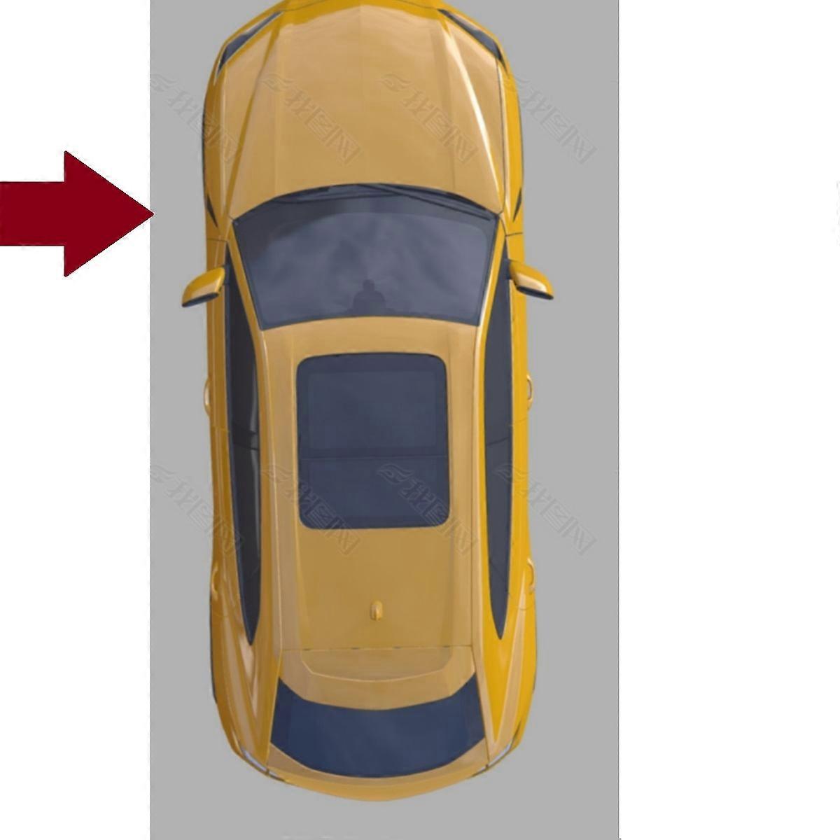 Apply For 2003-2008 Lexus RX 2005-2010 Toyota Hilux rearview mirror replacement with ABS white lenses on both sides