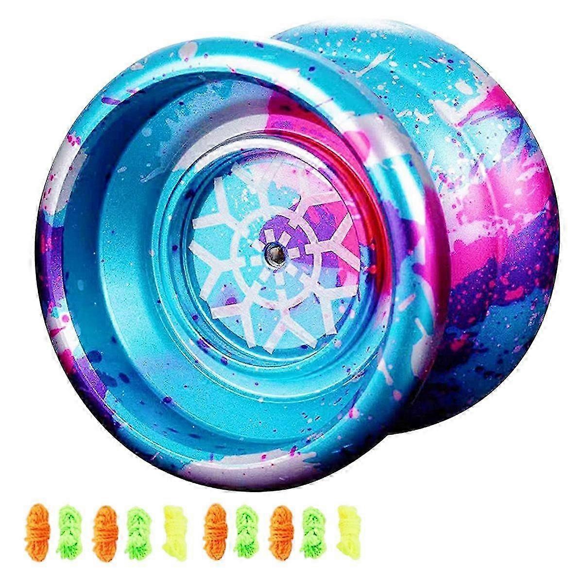 Unresponsive Yoyo,Professional Yoyo for Kids,Aluminum Beginner Yo-Yos Ball for Yoyos Players with 1