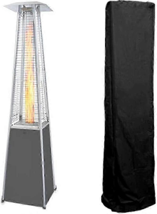 الثقيلة الزجاج أنبوب سخان غطاء - للماء مربع الوقوف فناء سخان حامي لسخان مثلث في الهواء الطلق والشعلة الهرمية