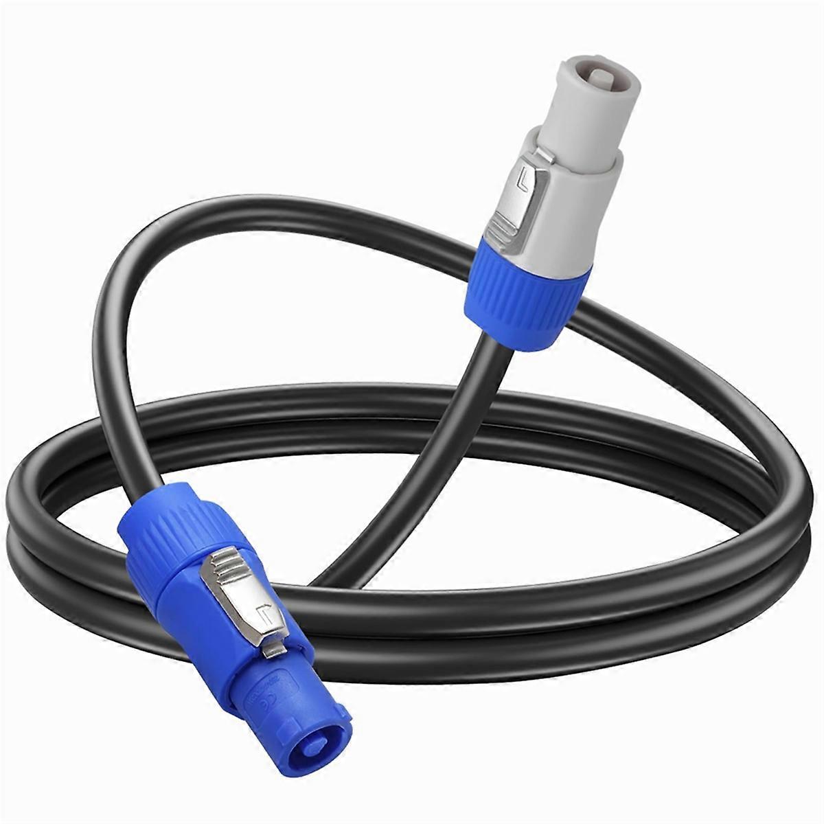 16AWG PowerCon Power Cable AC PowerCon Input to PowerCon Output 15A 3Pin Power Extension Cable for Audio Video Equipment