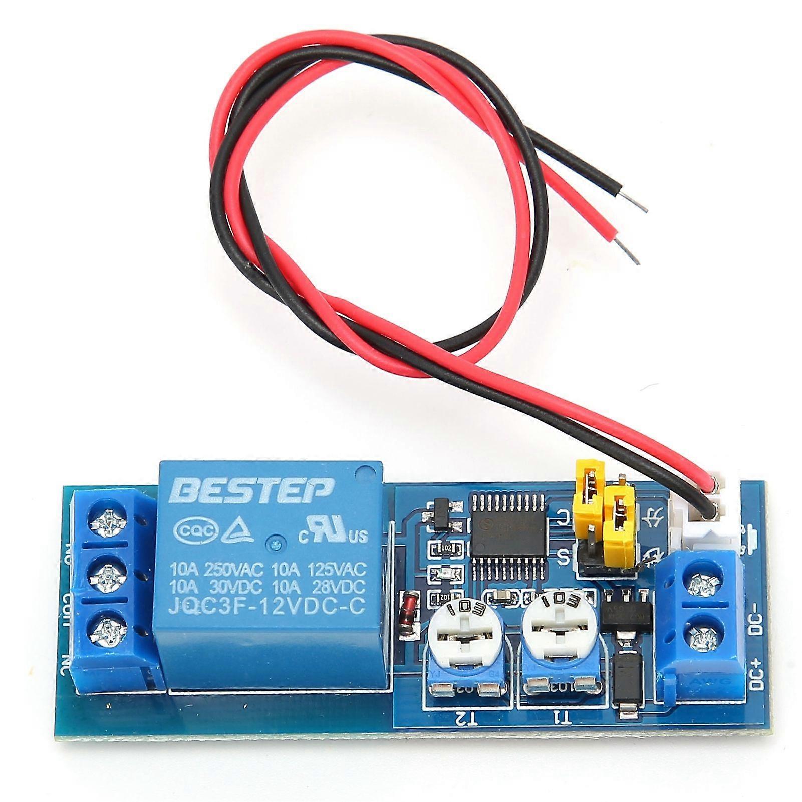 Delayed Circuit Module Resin Multifunction Infinite Loop Delay Double Adjustable HCW03 DC12V