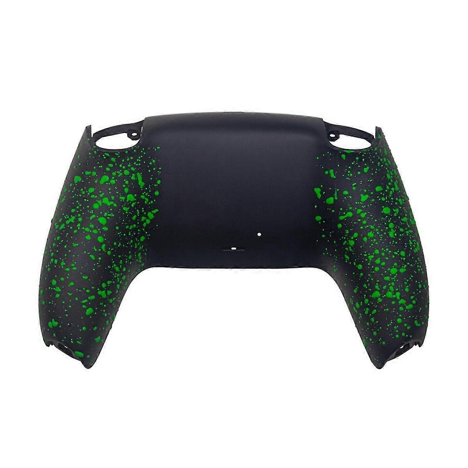 Back Shell Non-Slip Rear Housing for PS5 Controller Black&Green
