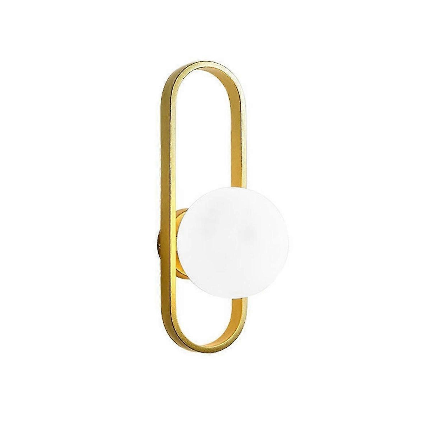 Wall Lamp Bedside Lamp Modern Background Wall Lamp Medieval Globe Wall Lamp (Without Light)