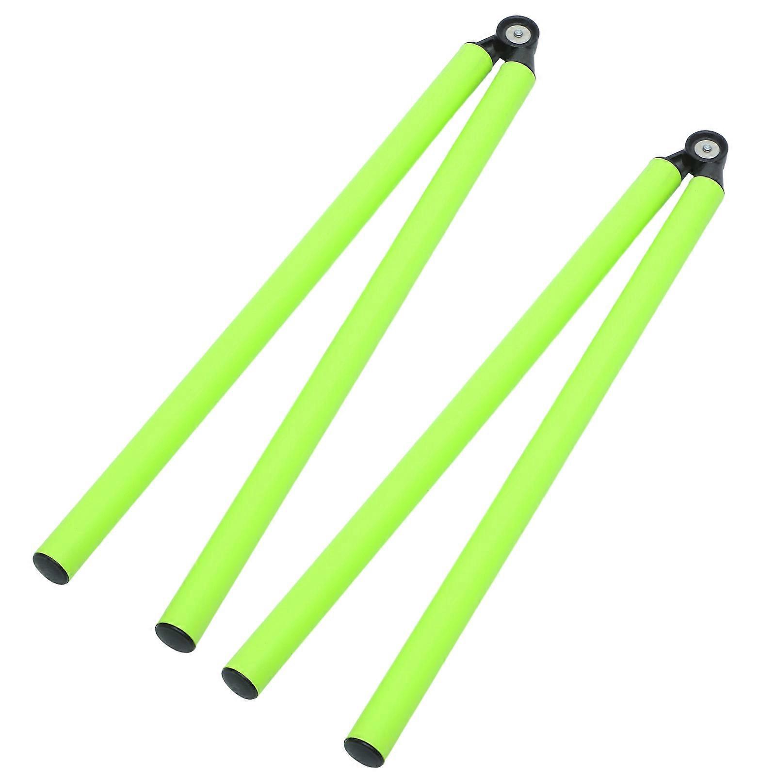 Football Training Tools Soccer Pole for Training Use 2Pcs Durable ABS Equipment