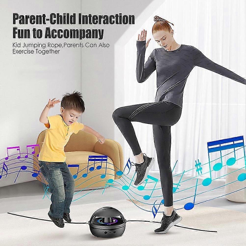 القفز حبل القفز الكهربائية تخطي الحبال القفز حبل قابل للتعديل 1-10 مستوى السرعة التحكم عن بعد القفز حبل للأطفال الكبار