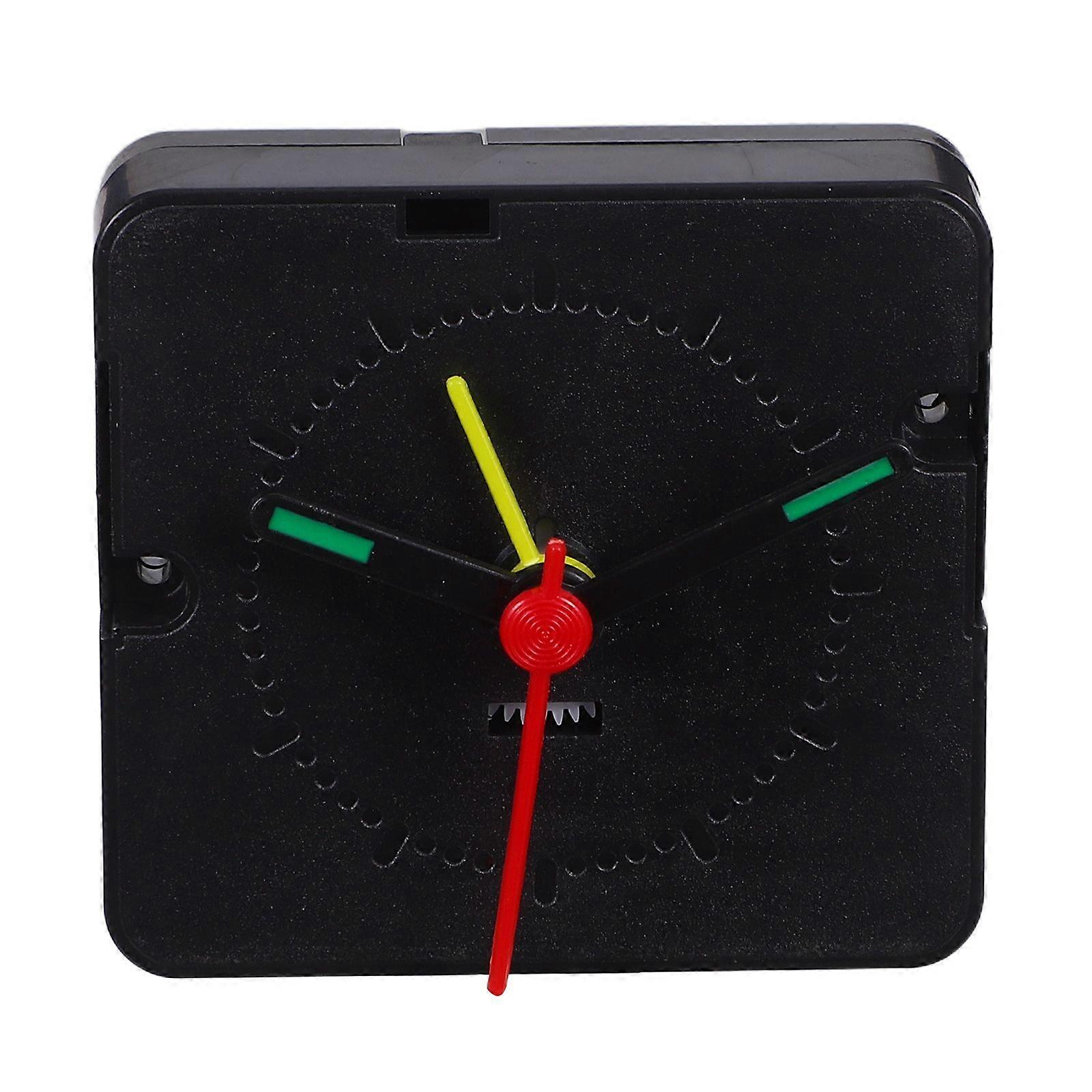 Quartz Alarm Clock Movement Replacement Clock Mechanism Repair Parts Diy Repair Parts Replacement With Hour/Minute/Second Hands