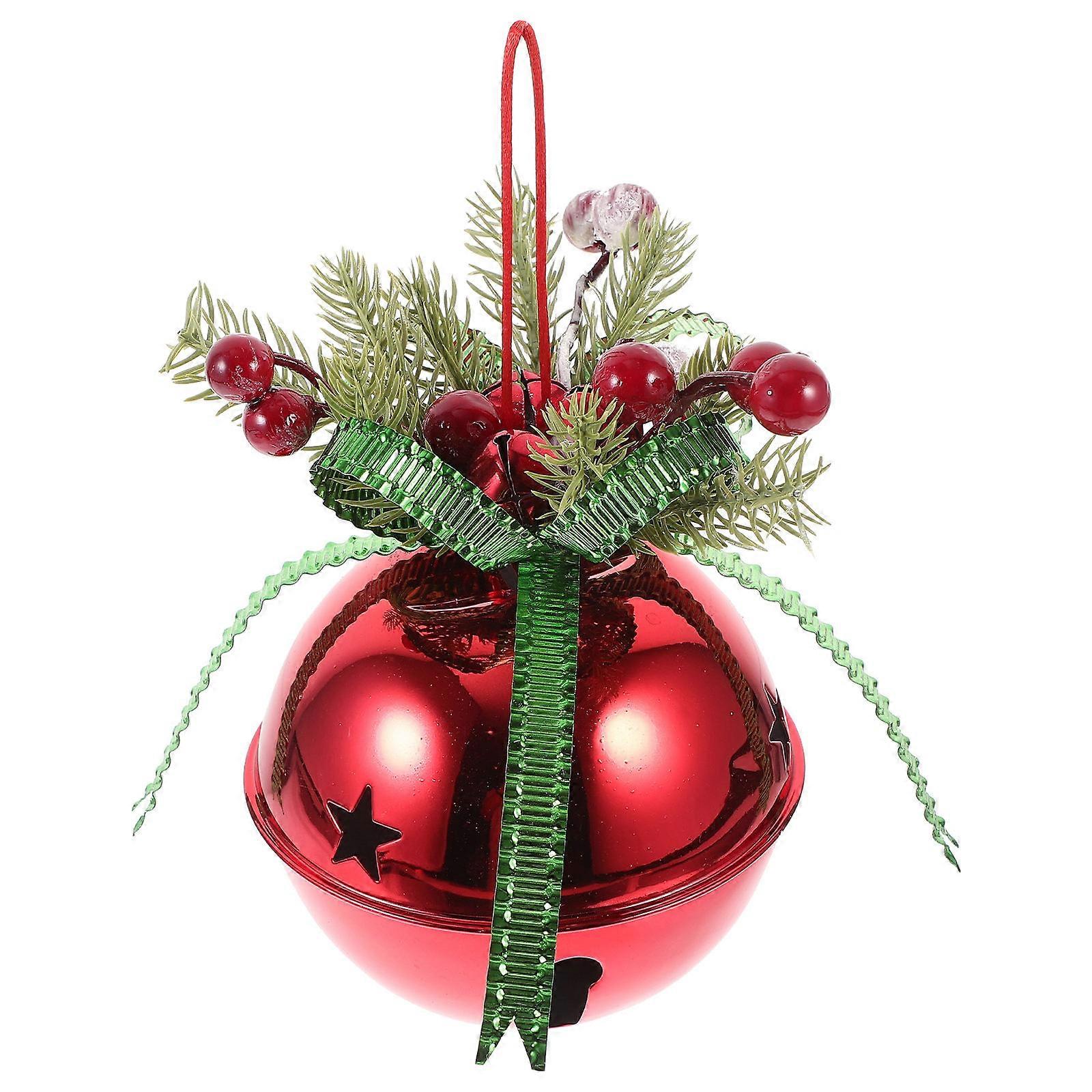 Bell Wreath Ornament Suitable For Home Decorators Christmas Party Multi Color 1Pack