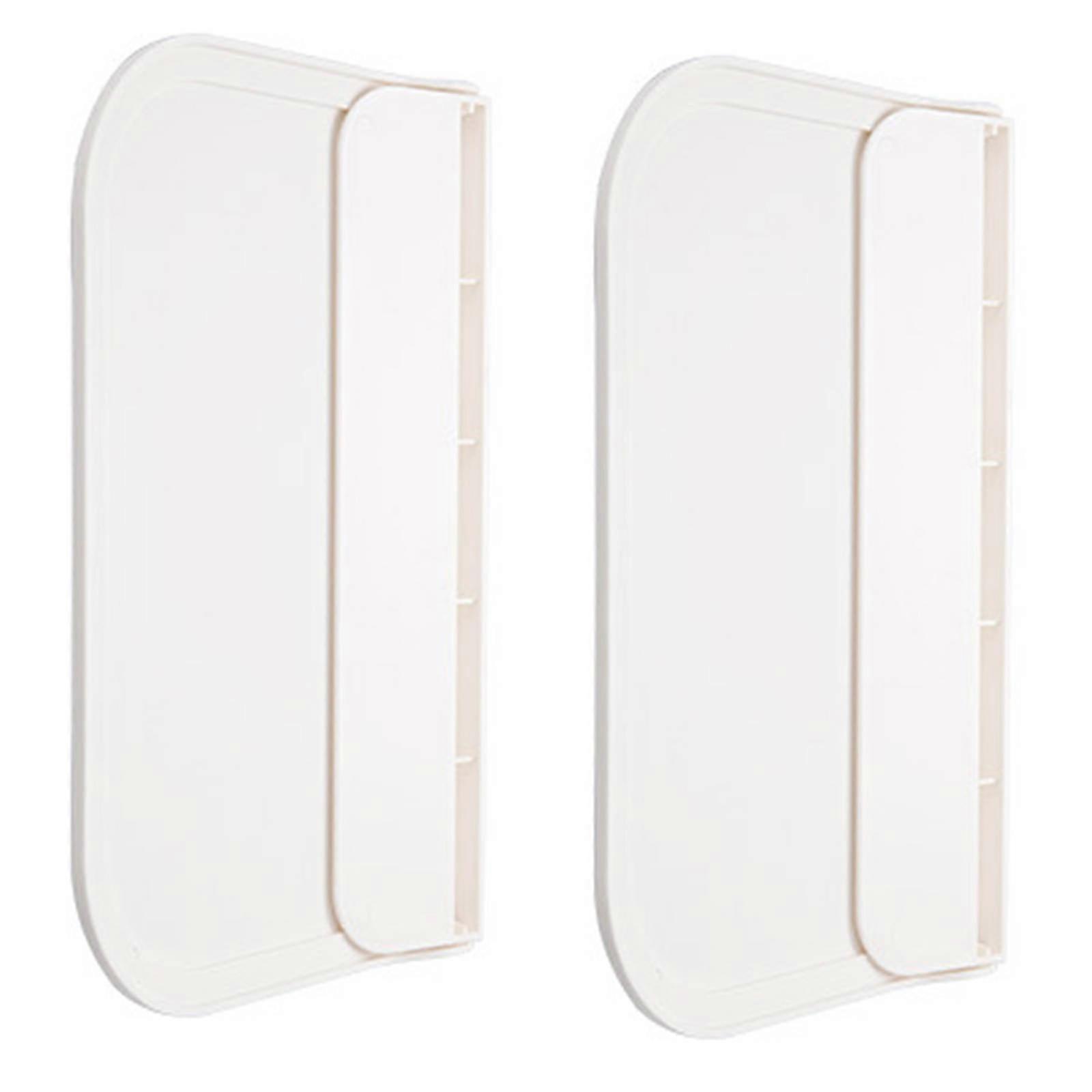 Wall Shelf Foldable Small Shelf for Home Use 4Pcs Plastic Floating Shelves