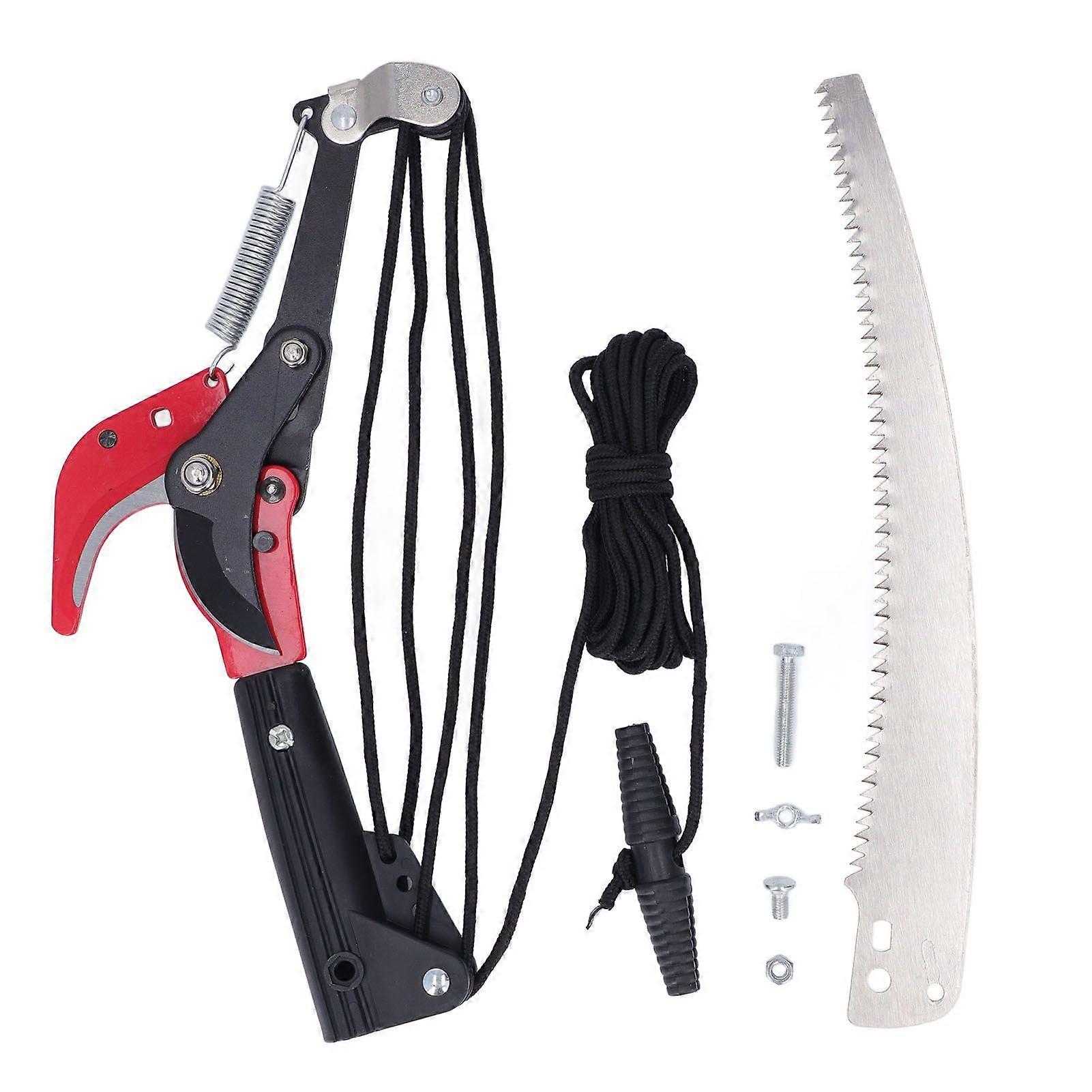 High quality  High branch saw with extended telescopic pole pruning shears