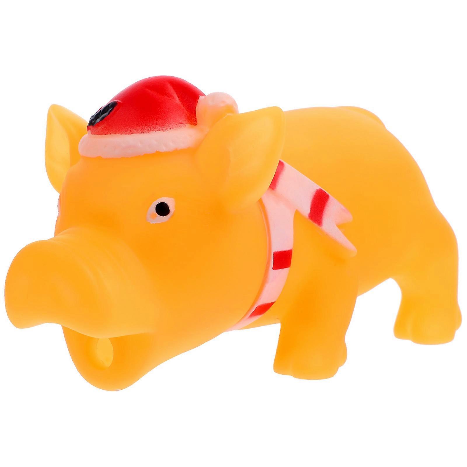5Pcs Dog Chew Toy Pig Shape Teething Indoor Interactive Toy for Pets
