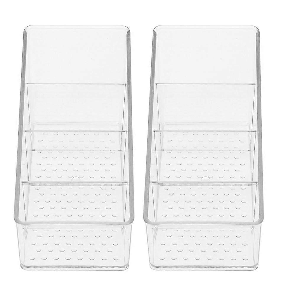 Transparent Tea Bag Organizer for Home Storage 10Pcs Divided Box