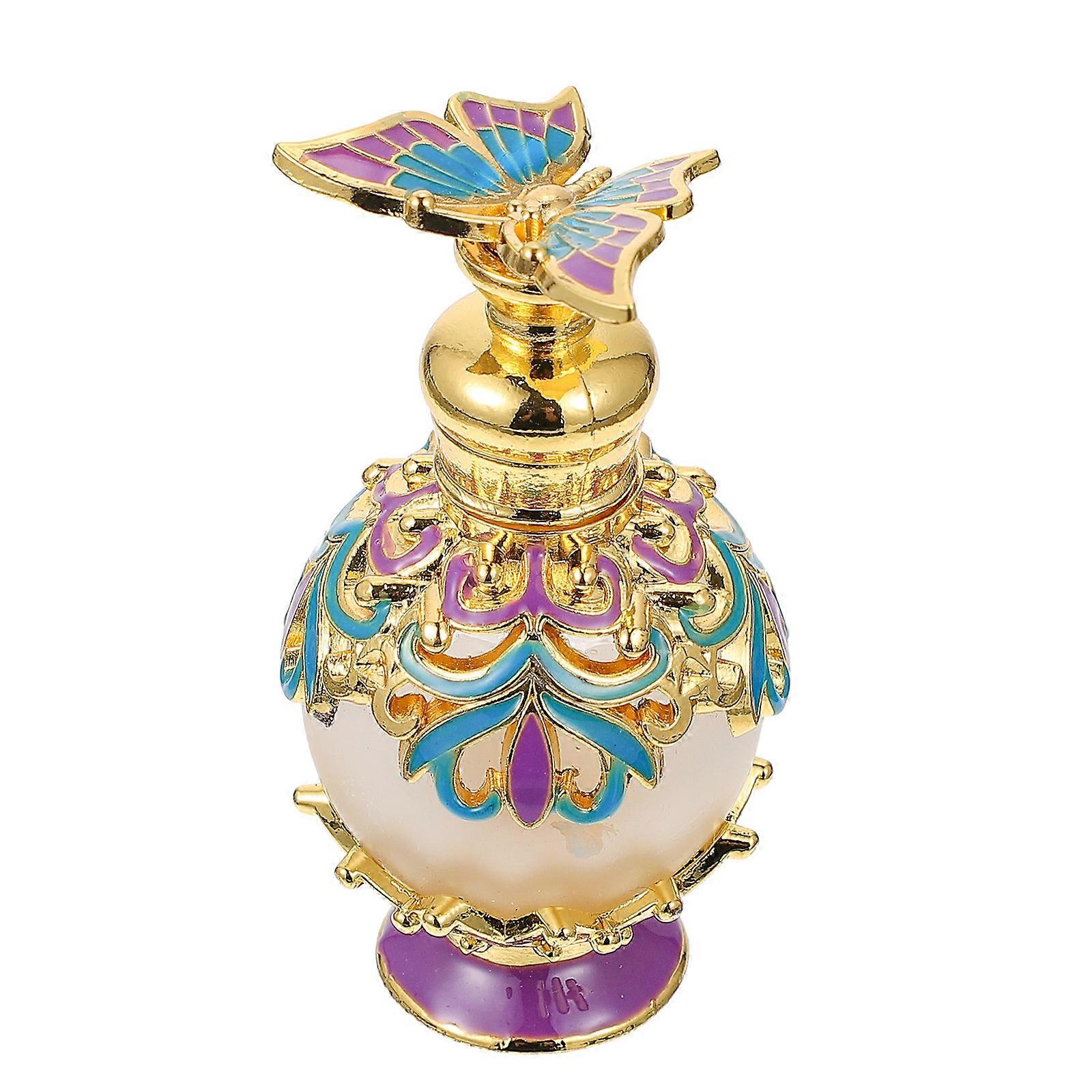 Fillable Perfume Bottle Middle East Style Design for Storage Use 7Pcs