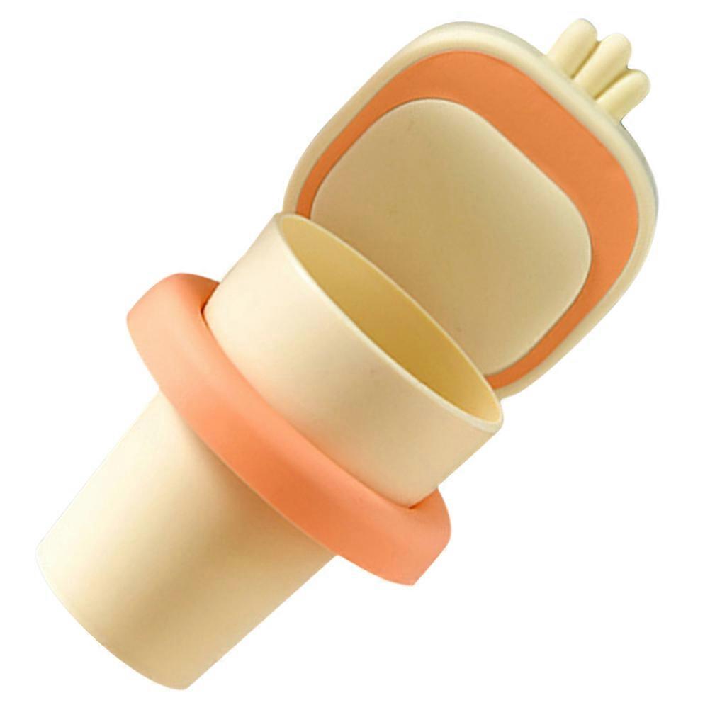 Bathroom Storage Cup Plastic Tooth Brushing Holder for 3Sets